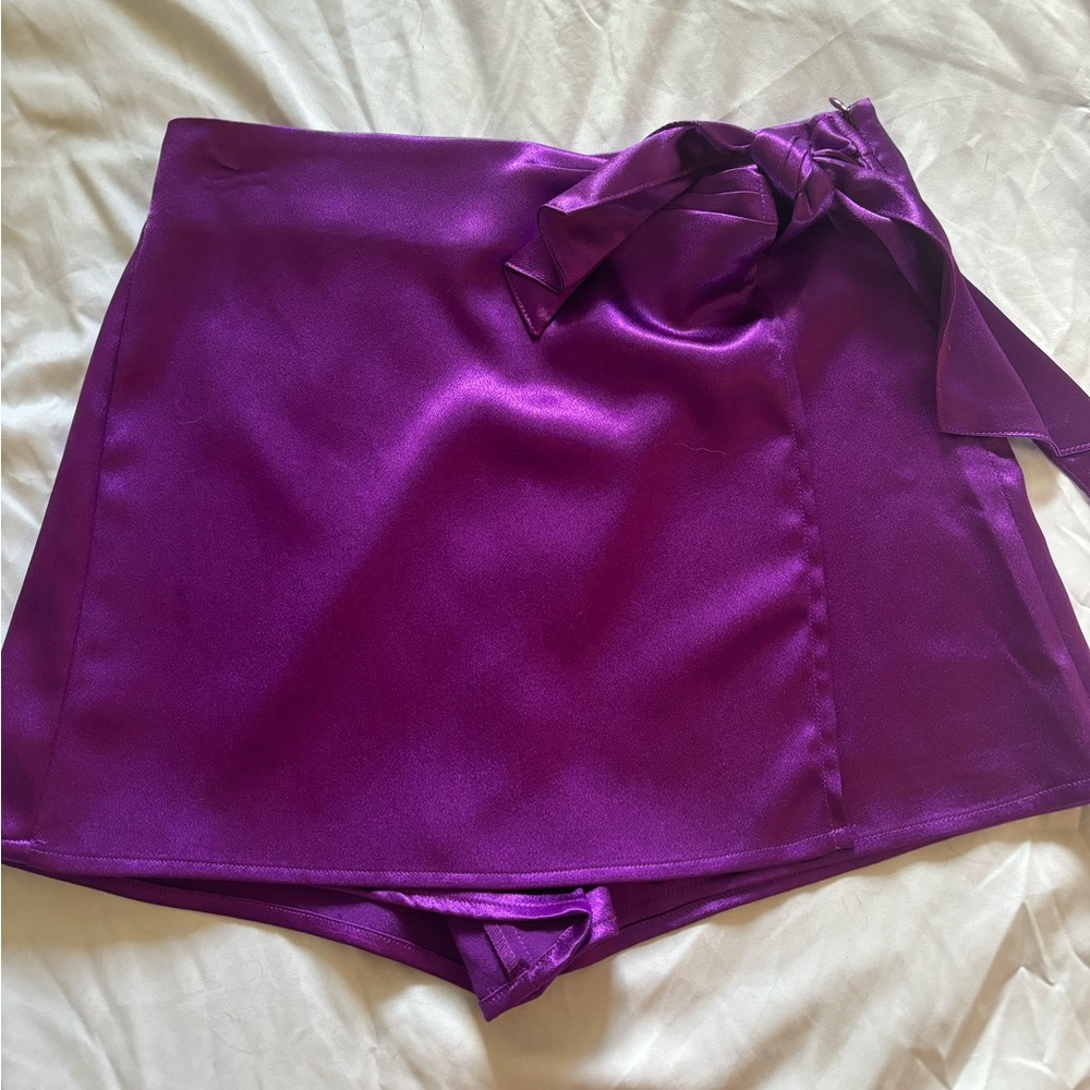 Purple skirt
